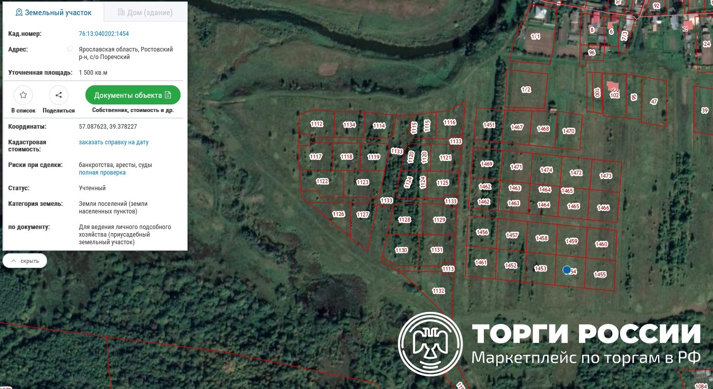 Официальная кадастровая карта земельных участков самарской области