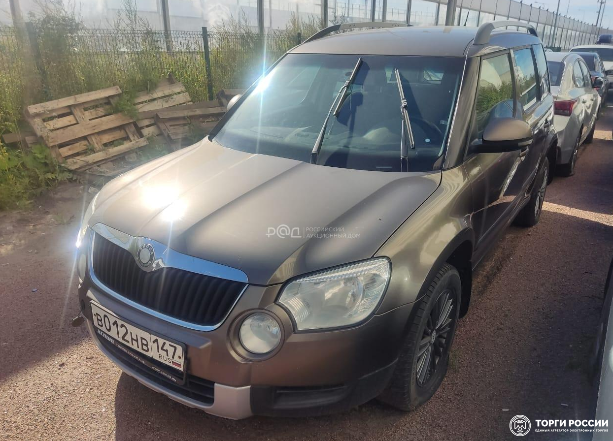 skoda yeti 2012