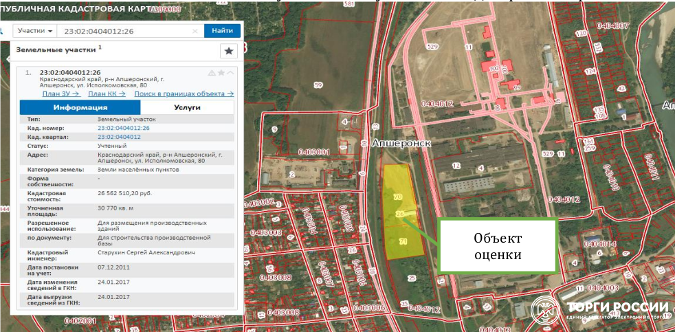 Публичная кадастровая карта курганинского района краснодарского края