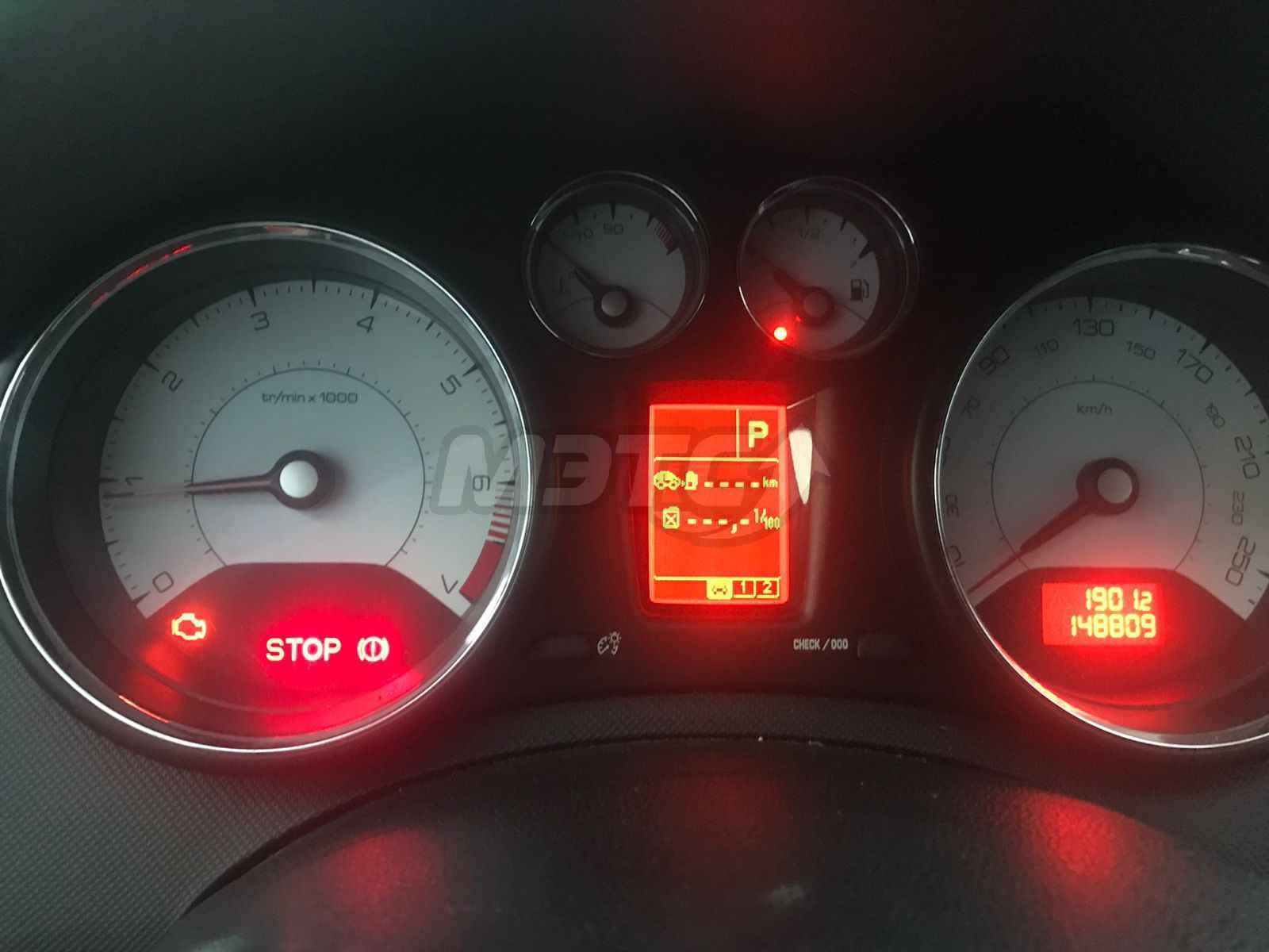 engine temperature too high РїРµР¶Рѕ 308