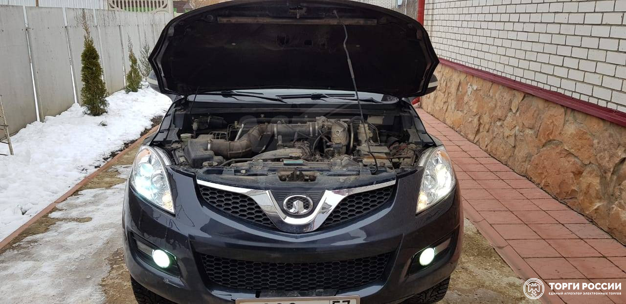 автомобиль GREAT WALL СС 6461 КМ29 2013 года выпуска, VIN Z8PFF3A5XDA052813, цвет-черный