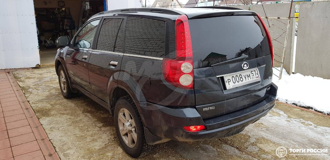 автомобиль GREAT WALL СС 6461 КМ29 2013 года выпуска, VIN Z8PFF3A5XDA052813, цвет-черный